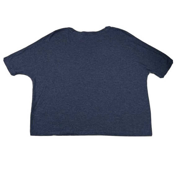 VINCE Cropped T-shirt Women's Small Blue Dolman Sleeve Soft 100% Vicose - Picture 2 of 13